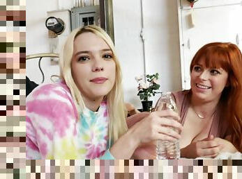 FFM threesome with good looking Kenna James and Penny Pax