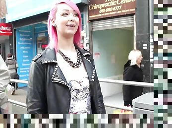 PornXN Dolly Kitten bares it all in public