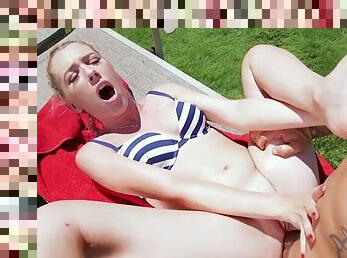 Gf blonde roxy nicole anal sex outdoors