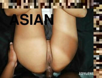 asiatisk, russisk, amatør, anal, japans, creampie