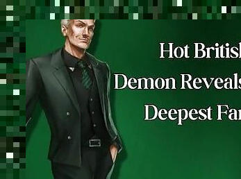 Hot British Fuck Demon Reveals Your Deepest Fantasies