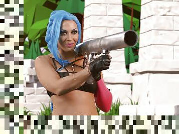 Rachel Starr in League of Porn Stars A XXX Parody