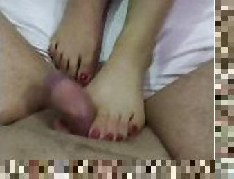 Footjob 60 del 2023, toejob