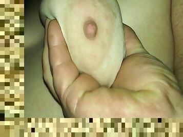 Pinch boob