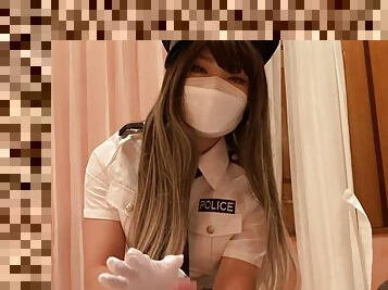 Japanese, asian, cosplay, handjob