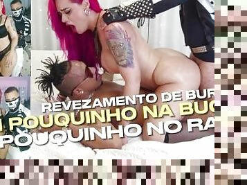 DÉBORA FANTINE REVEZAMENTO DE BURACO COM DJ TEQUILEIRO E NEGO CATRA