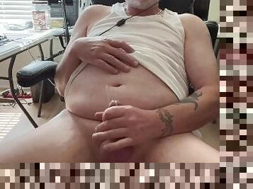 Chubby Small Cock Daddy big Cum