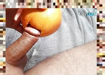 Fruit Fantasies About Your Tight Juicy Pussy - Preparing to destroy hole in the Fruct