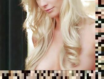 Gorgeous blond hottie Brittany Barbour is so hot