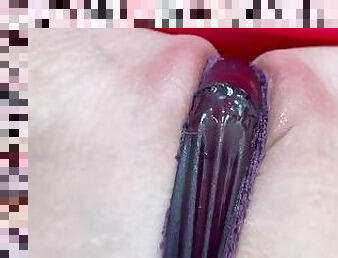 klitors, masturbācija-masturbation, orgasms, vāverīte, amatieris, netīrs, pov, biksītes, sperma, ciešs