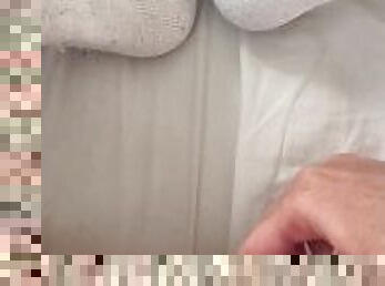 White socks and masturbating teen