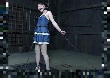 Bonnie knows that she's been naughty but this punishment is too much!