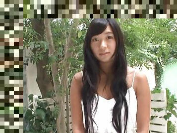 Outdoors video of tanned Japanese chick Nana Ogura having amazing sex