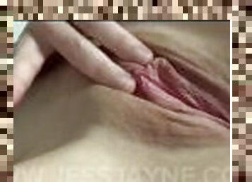 Most INTENSE finger orgasm!