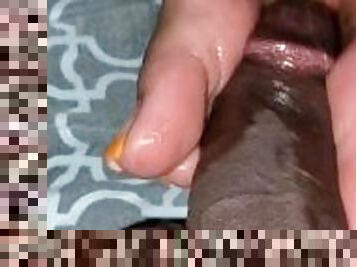 Feet dick play turns into a crazy soul an footjob CUMSHOT ????