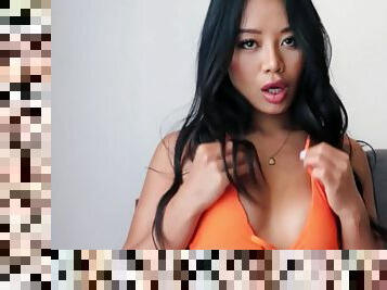 Hottie Asian Goon Edge Joi POV Video