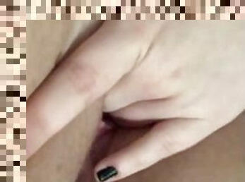 Dripping Pussy Gapes and Clenches for Your Cock While Plugged