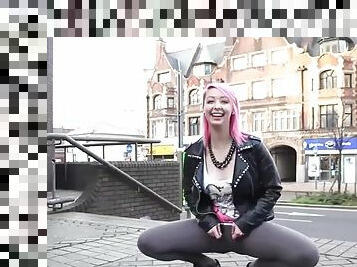 British punk has fun pissing and flashing in public