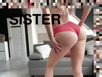 My Stepsister With A Big Butt Took The Money For Sex