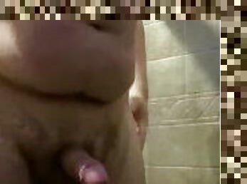 Close Up Hard Dick Masturbation with Cumshot!