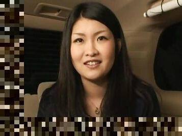 Hot POV Blowjob by Lovely Japanese Girl in Limousine