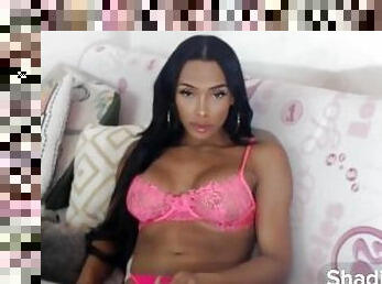 Hot Trans Woman Shadi Kin Masturbates For Webcam Show!