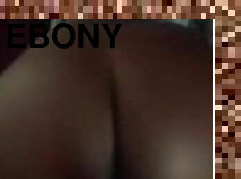 Big booty ebony takes backshots in slow motion