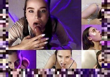 Compilation of juicy blowjobs and cumshots