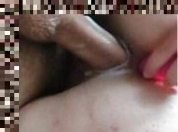 I like to have a vibrator in my ass while my boyfriend fucks me hard (DrippingPussy)????