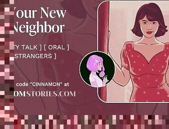 Facefucking Your Slutty New Neighbour  F4M ASMR Erotic Audio Roleplay  Sloppy Blowjob