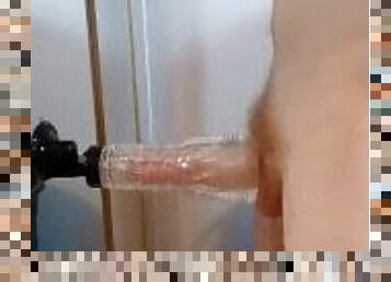 Hung Moaning Male Creampies His Clear Fleshlight