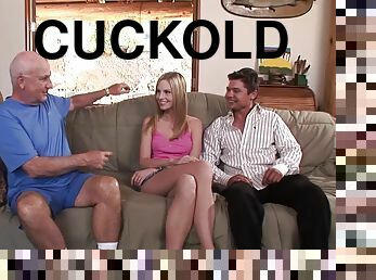 Cuckold Watches Aimee Addison Fuck