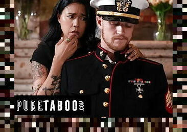 Lonely Widow Dana Vespoli Wants Stepson to Wear Gone Husband Military Uniform...