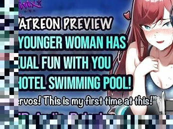 (Patreon Preview) ASMR -Younger Woman Sucks & Fucks You Underwater In A Pool! Hentai Audio Roleplay