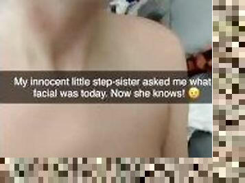 Loving Step-Bro Teaches New Step-Sis About Facials