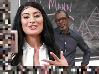 OMG I Fucked My Bratty Student - Angeline Red  Richard Mann