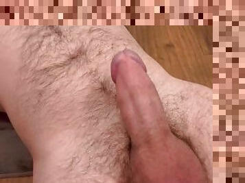 Watch my thick cock get hard handsfree