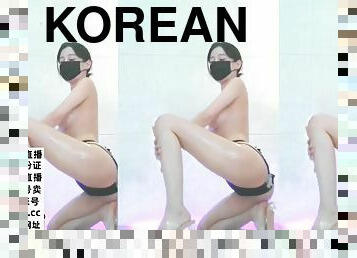 Good-looking Korean female anchor masturbates Korean+BJ live broadcast, ass, stockings, doggy style, Internet celebrity, oral sex, goddess, black s...