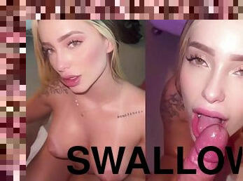 LillySullivan -  Throat fucked and swallowed