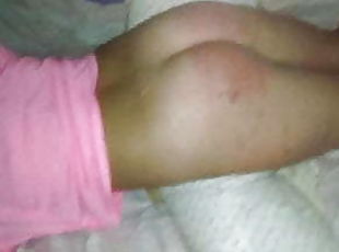 Spanking for being naughty