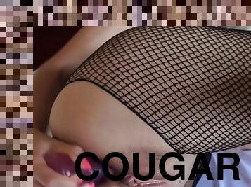 Voluptuous cougar impassioned xxx scene