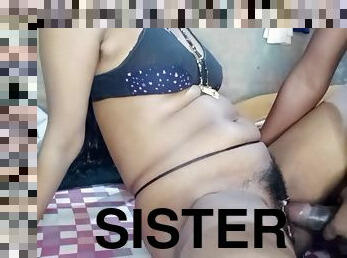 Step brother-in-law Fucked Step sister-in-law While Sitting On Step sister-in-laws Lap Step sister-in-law Enjoyed