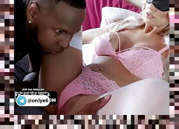 Hot Birthday Milf Gets Tied Up Blindfolded And Pounded By Black Stranger - Lingerie