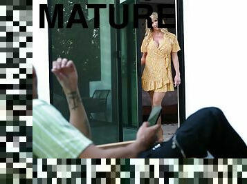 Mature strips to try black inches in merciless home cheating