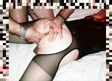 Greek crossdresser Jessica fucked in the ass in hotel 2
