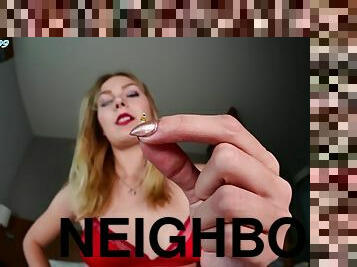 Giantess Shrinks Her Noisy Neighbor