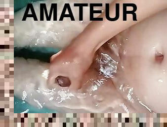 Bathing Horny I Masturbate - Cum in the Water