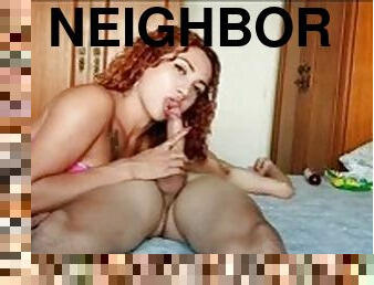 The neighbors son is so handsome and hot that I couldnt resist