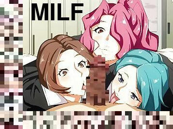 Milf teacher is seduced by her student - Hentai