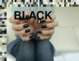 Lady Victoria Valente - Black Sexy Fingernails